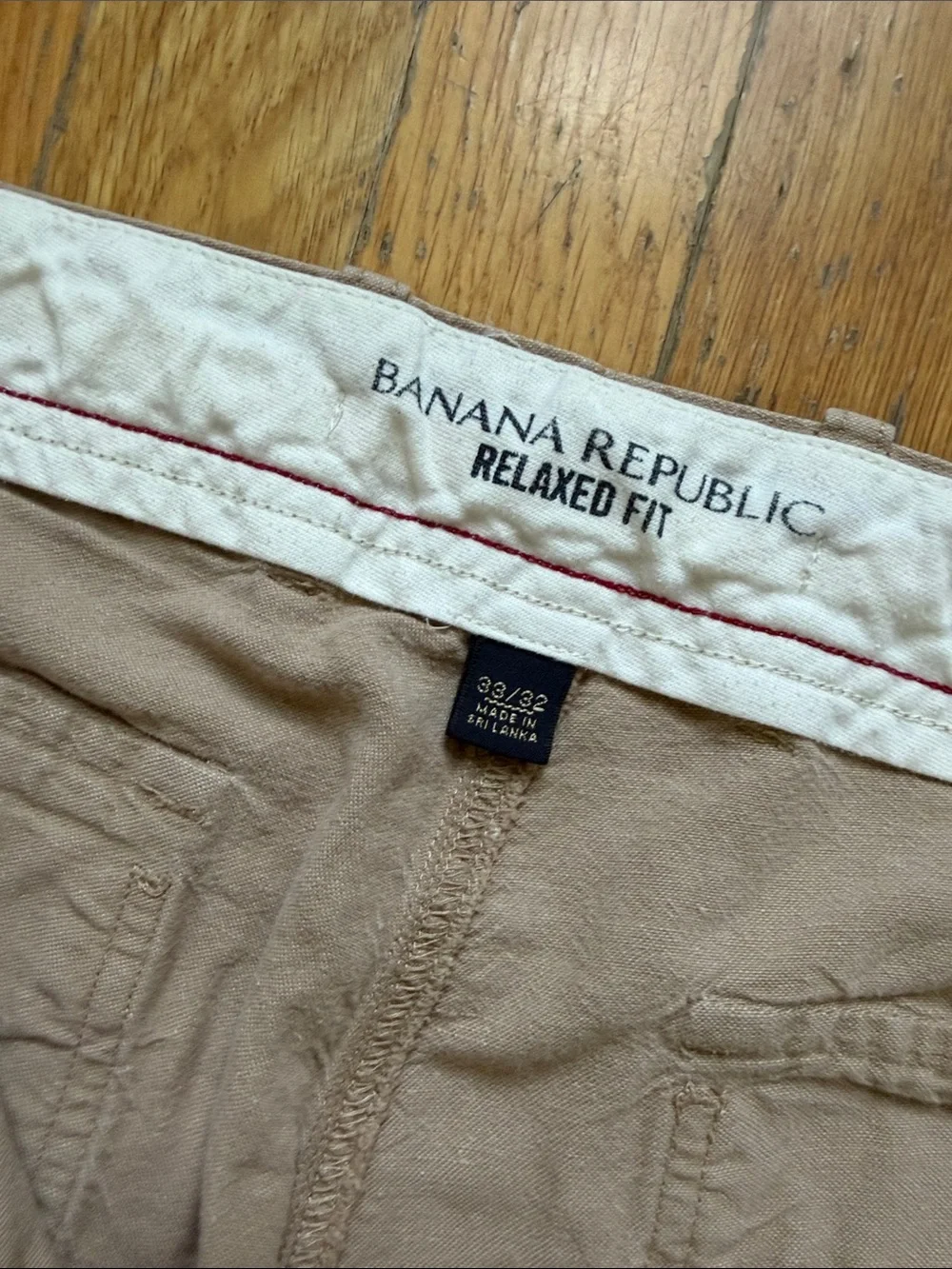 Banana Republic Relaxed Fit Linen Pants